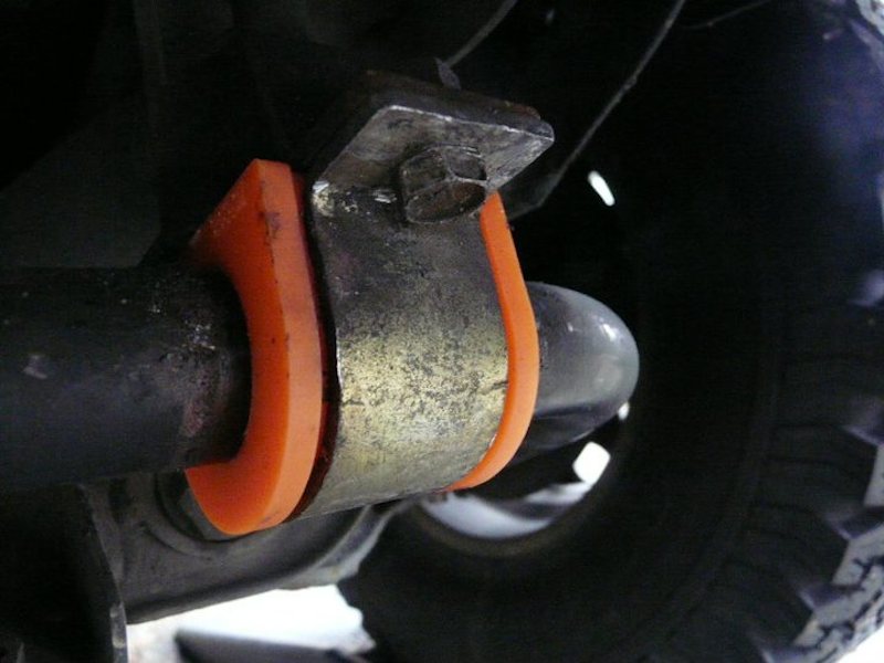 Front sway bar bushings (red energizer)