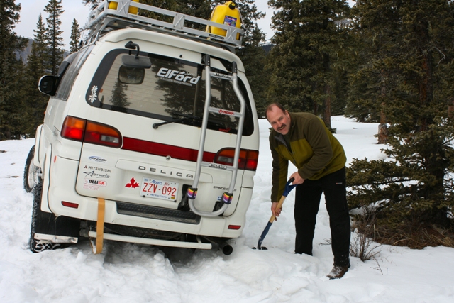 Digging out from my little foray off the track.
