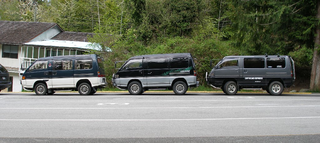 Powell Rivers first Delica Convoy!