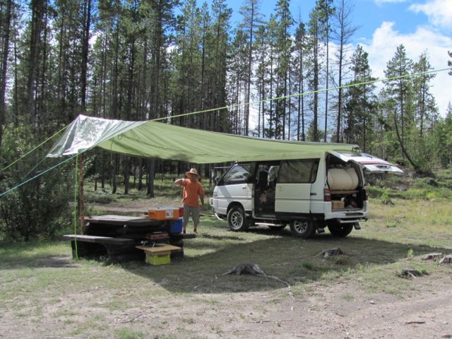 Camping at Link Lake