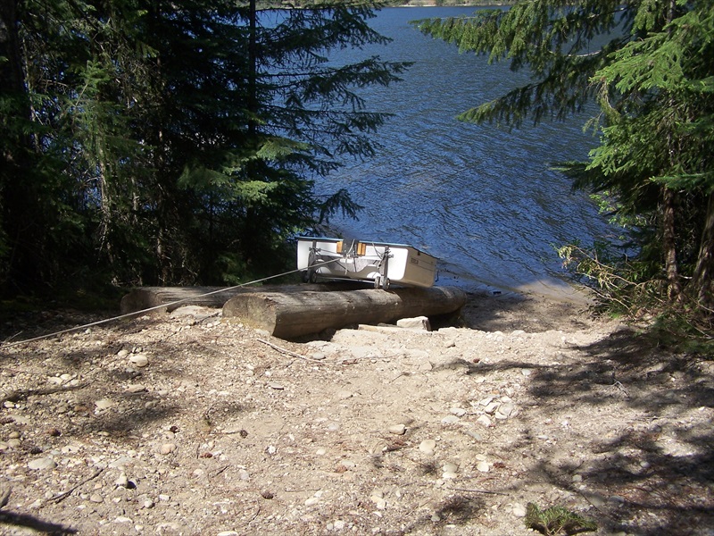 Up boat ramp