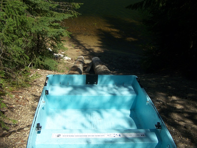 Boat down Ramp