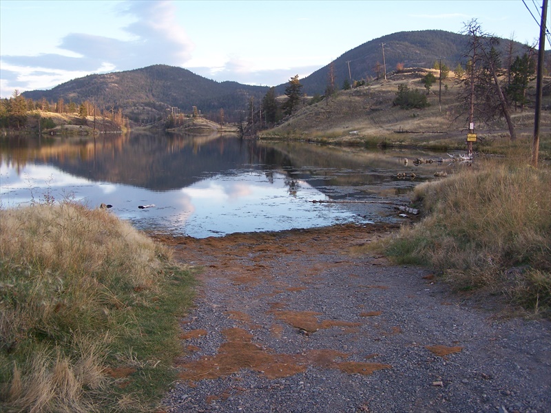 Boat launch @ north end