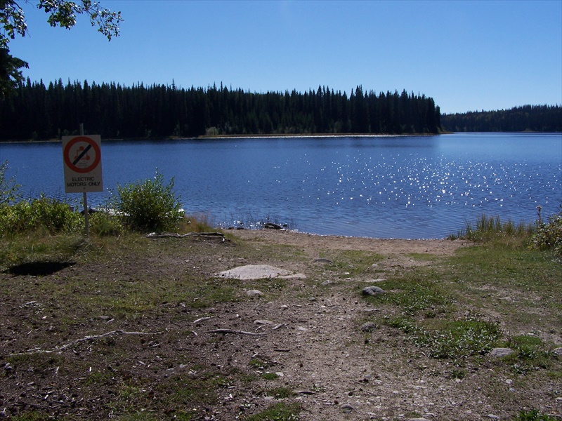 Boat launch. Note EMO