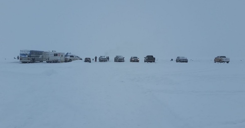 I would ask you guess this recreation site, as it is one, but it was near white out conditions for our Rotary fishing frenzy on Swan Lake this past Sunday