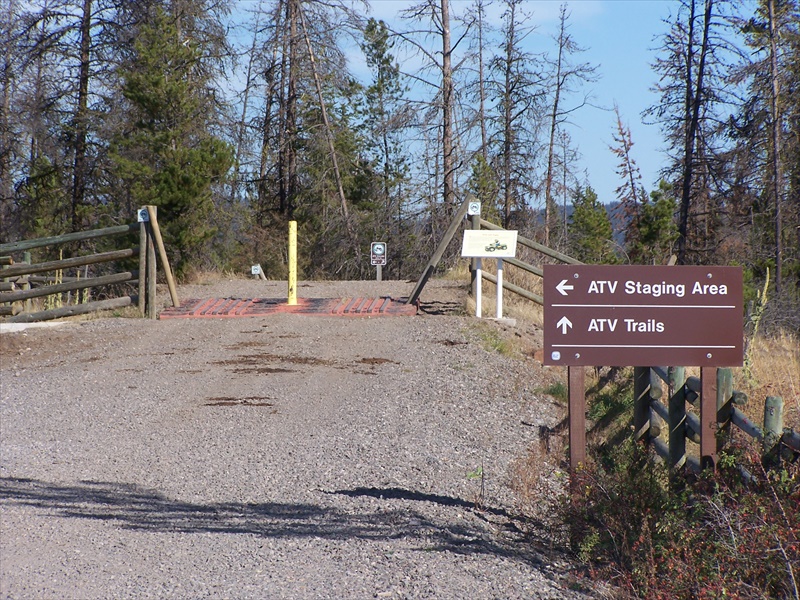 ATV area and trails