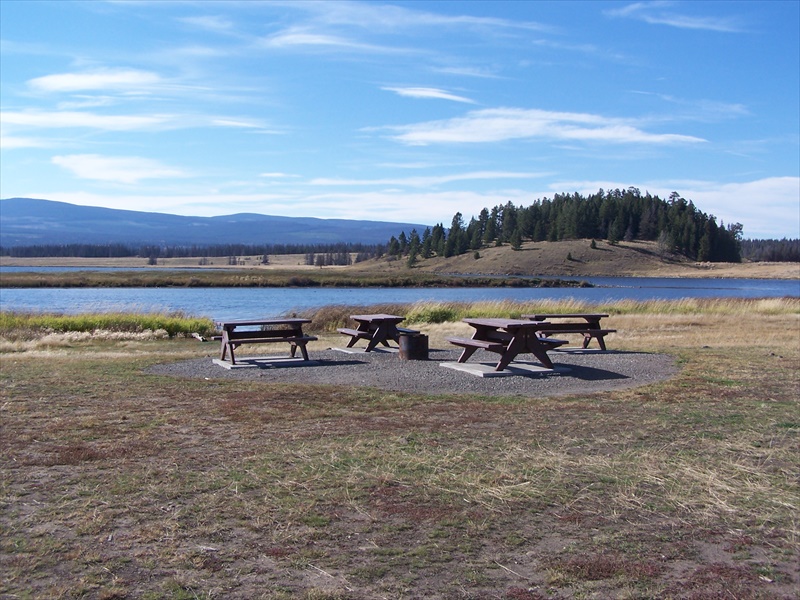 Typical quad table site