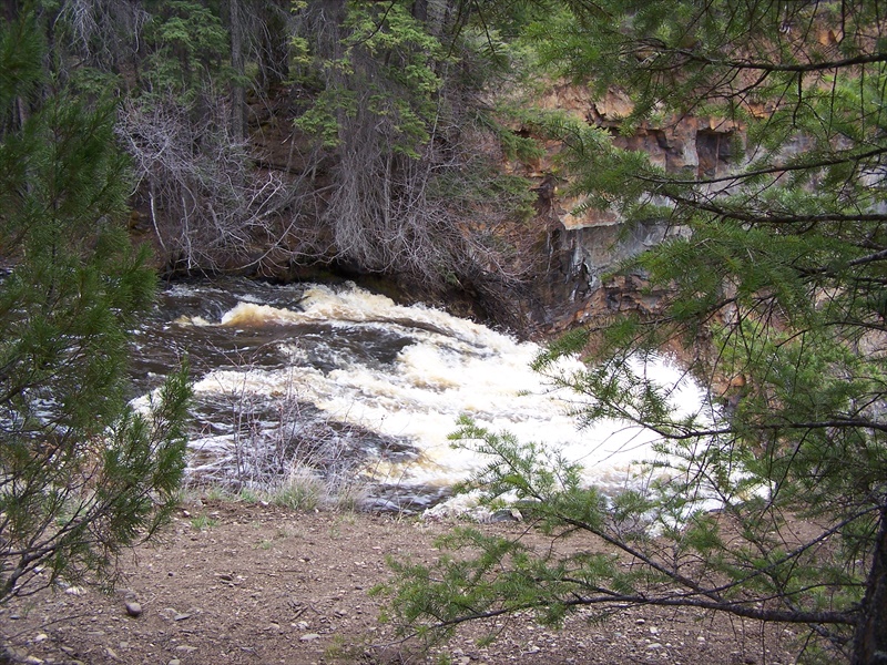 Top of the Deadman Creek Falls