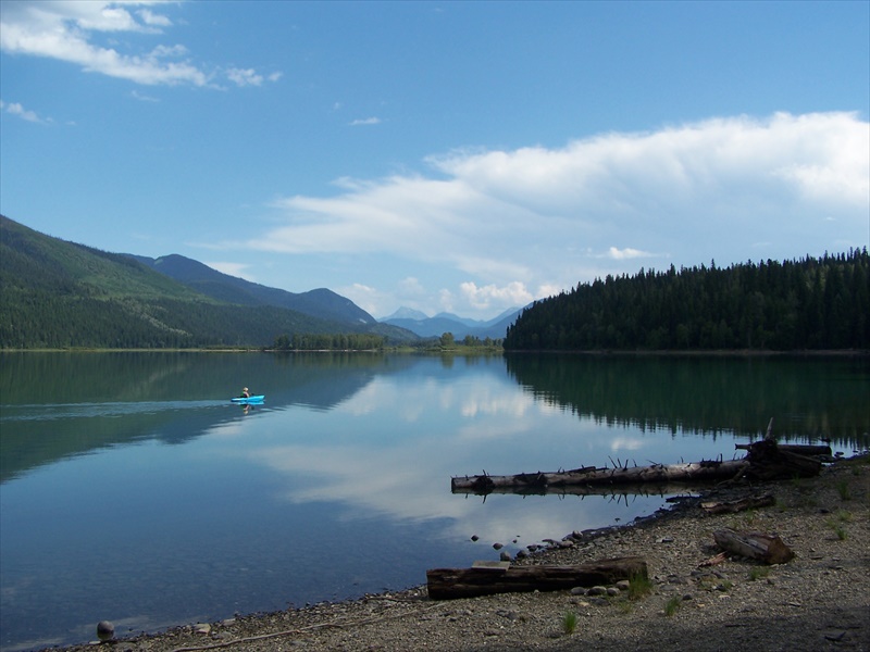 Cariboo Lake from Ladies Rec Site