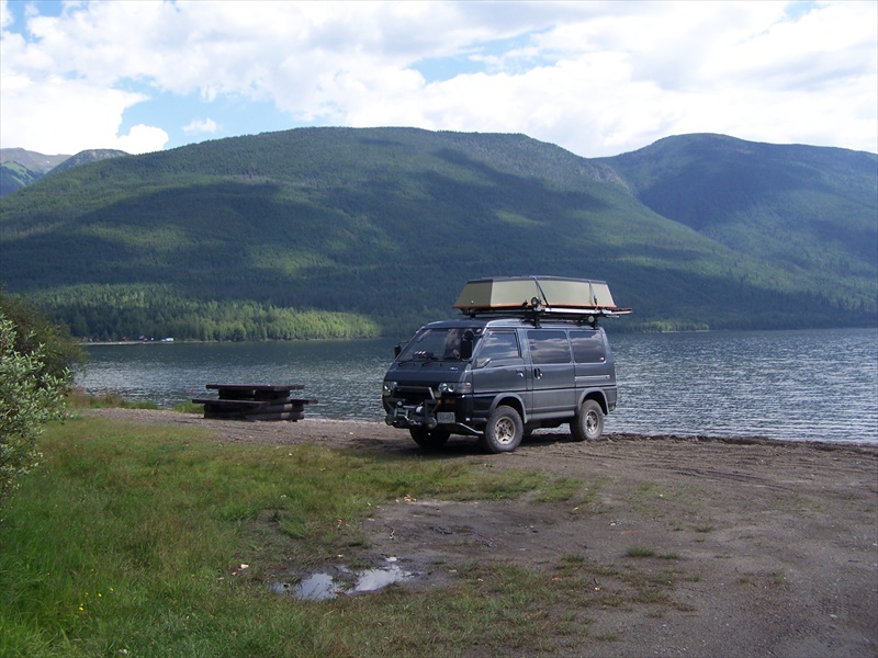 Crooked Lake beach Rec Site