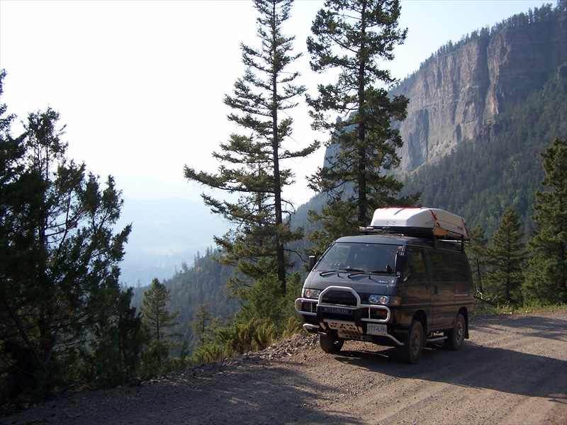 McLeod FSR from Deadman Creek - Vidette Rd.