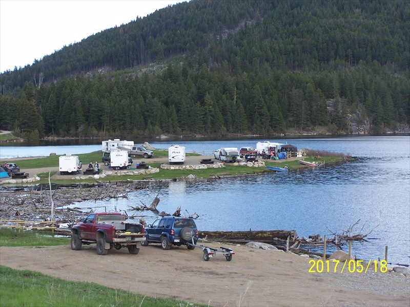 New rec site area - view towards the east