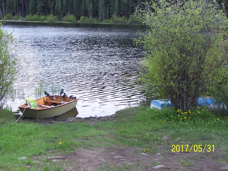 Boat launch c/w Doug's blue boat