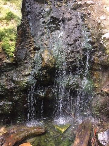 Sloquet Hot Springs (several wading pools below)