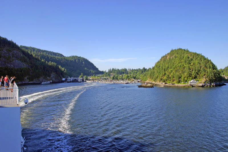 Leaving Horseshoe Bay to Nanaimo.