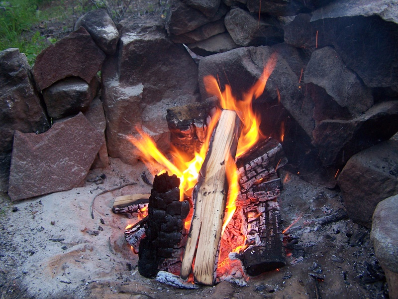 Fire Pit by Stone Mason!