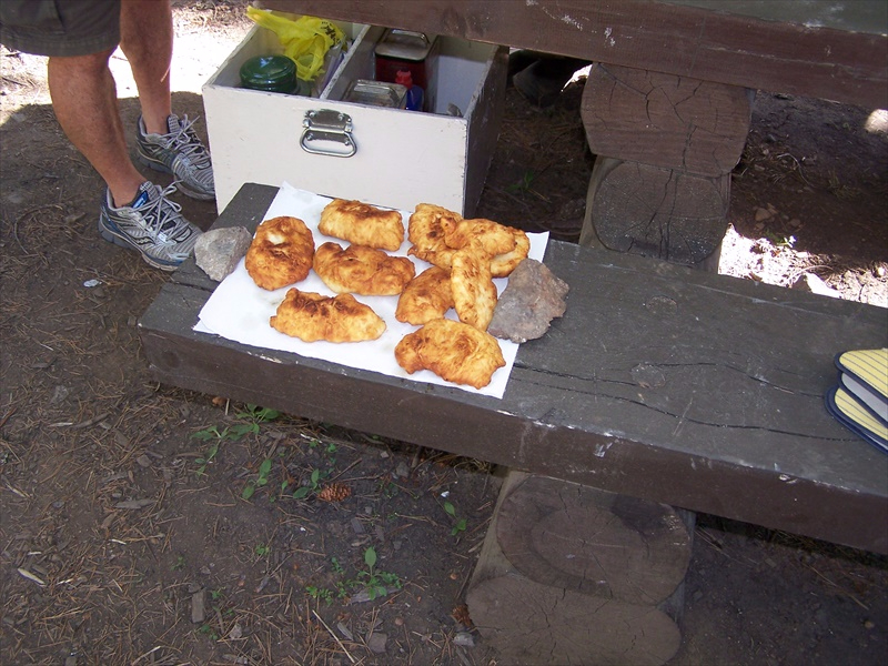 Bannock for supper