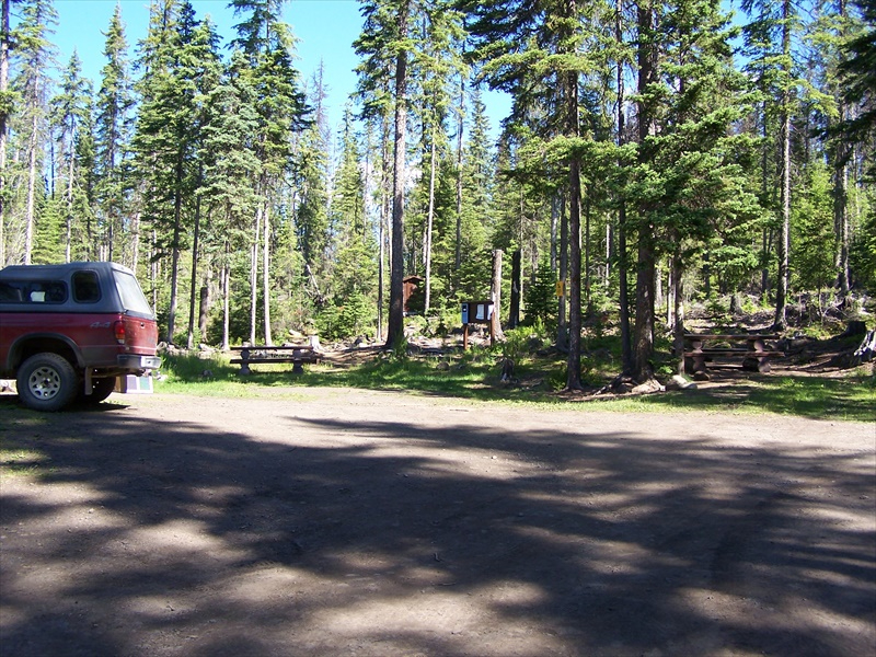 1 of 2 camping areas @ South Rec Site