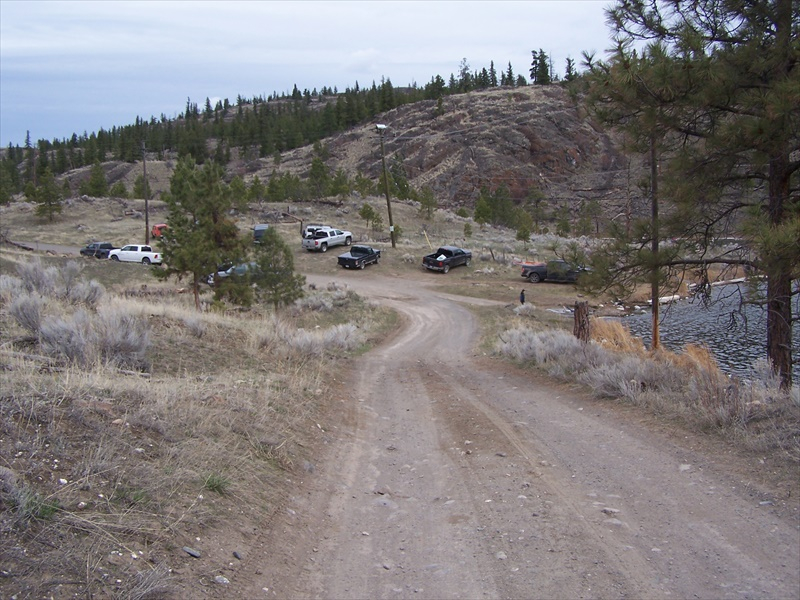 Morgan Lake Parking lot!!