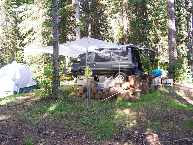 Camp site in 2010