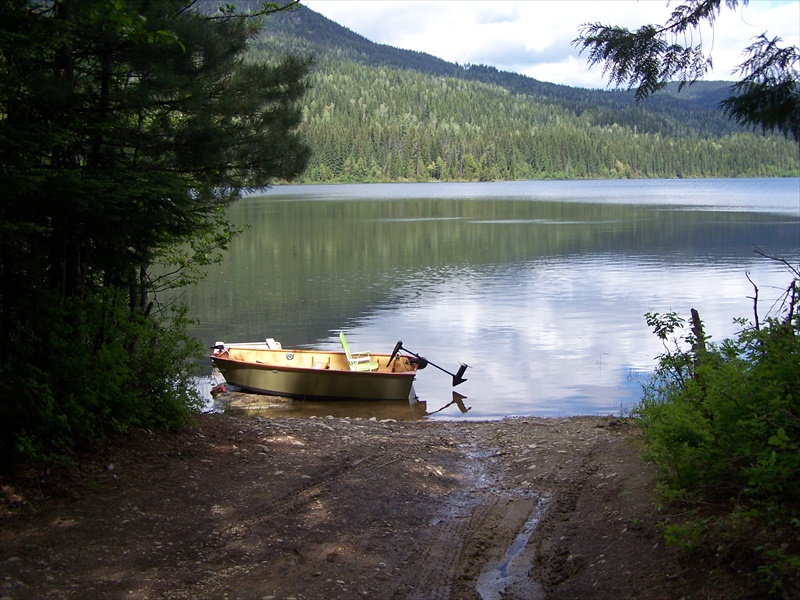 Boat Launch c/w semi floating dock