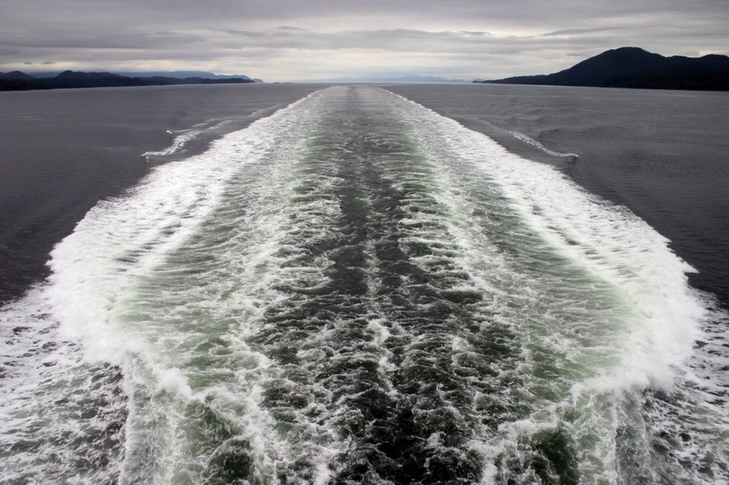 Inner Passage north of Port Hardy.