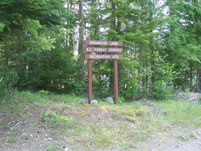 Site  sign near Preferred site