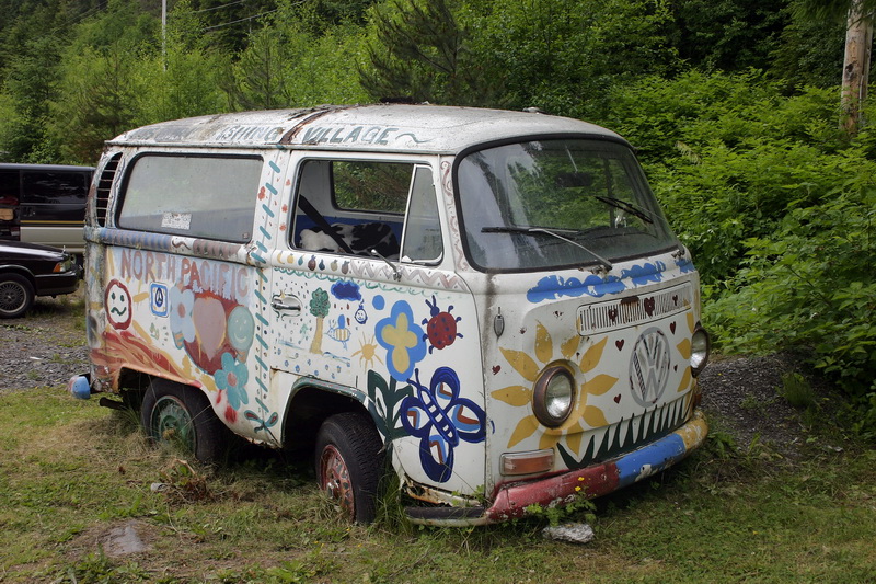 Baby van. North Pacific Cannery..