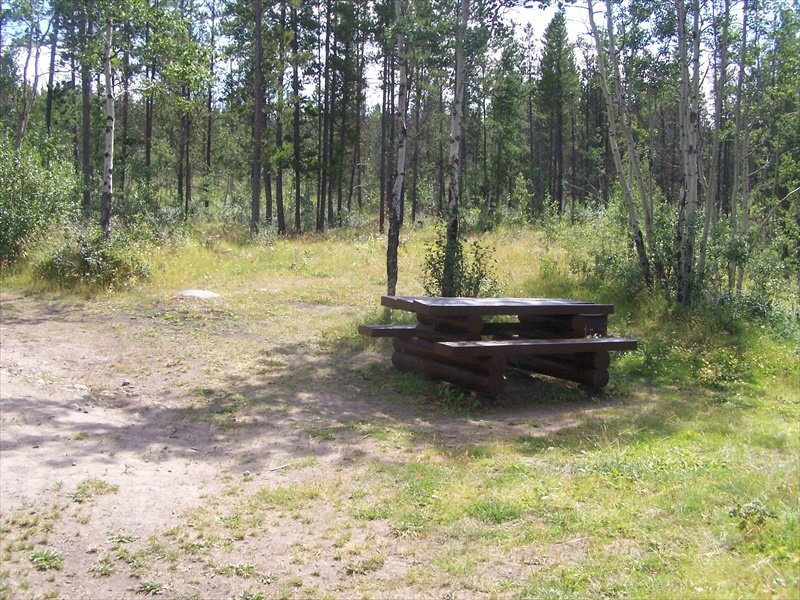 Typical camp site