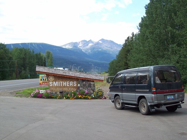 Mountains at Smithers