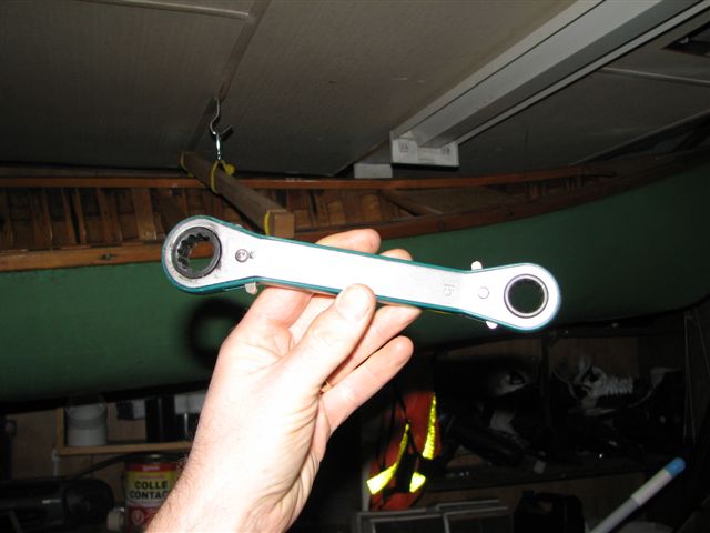 $14 at Canadian Tires, makes the cranking easier..not easy, just easier!