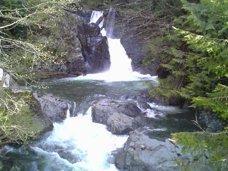 Snow creek falls