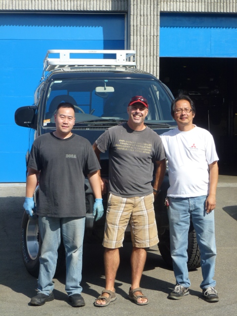 Alan Chris and Mardy ...one more out the door.