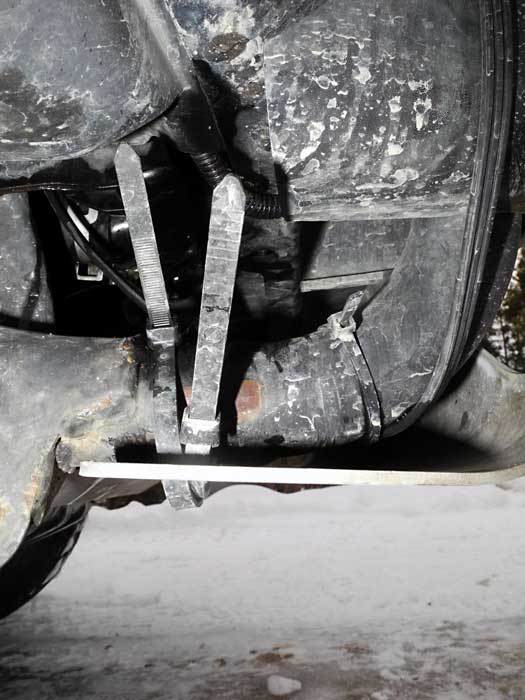 skid plate cable ties