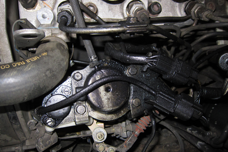 Top of L300 engine