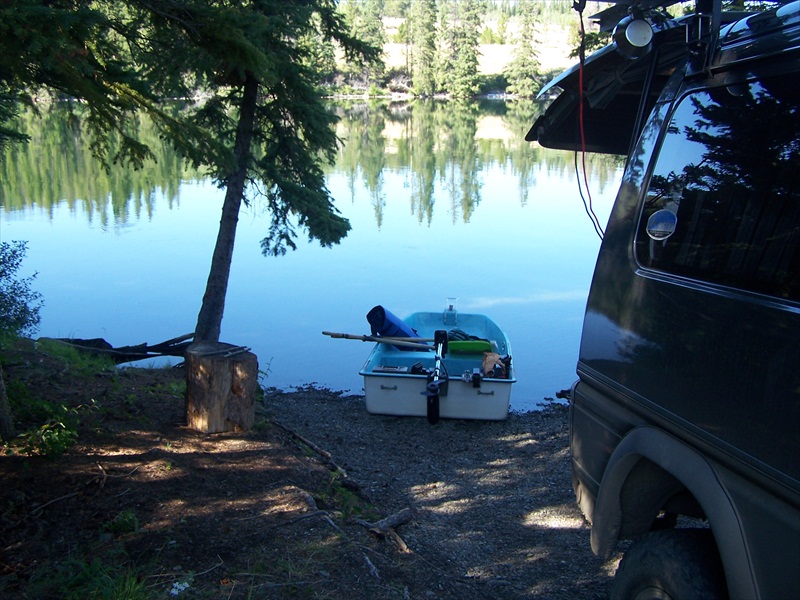 Tsuniah Lake boat launch