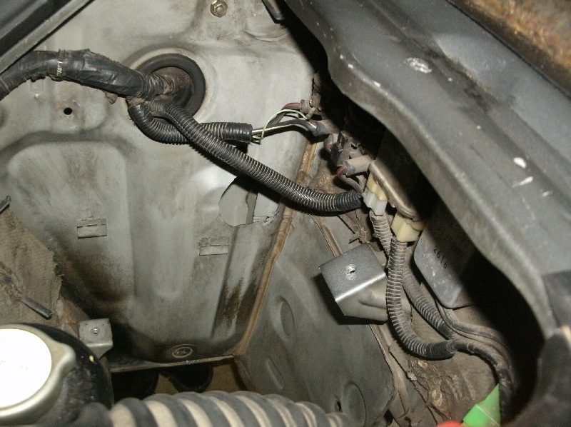 Thought this was a good pic showing the 2.25&quot; hole, I also drilled a small access hole above it from the inside for the one mounting screw to &quot;pull&quot; the snorkel into the body.