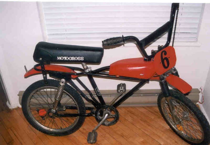 This is what a bmx bike means to me, and yes I'm dating myself.