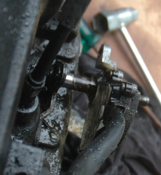 yup, I pounded that rod from the other side...oops?