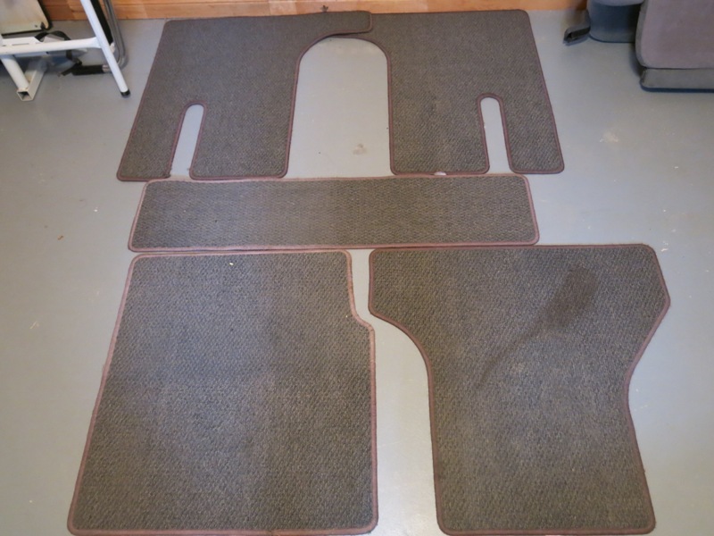 Rear 'Delica' floor mats for a LWB L400.  Like new.  Fit for the middle and rear row seats plus one long one as runner between two front seats.  $50 plus shipping.