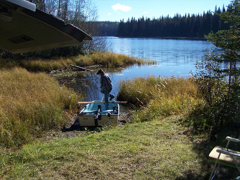 Boar launch area