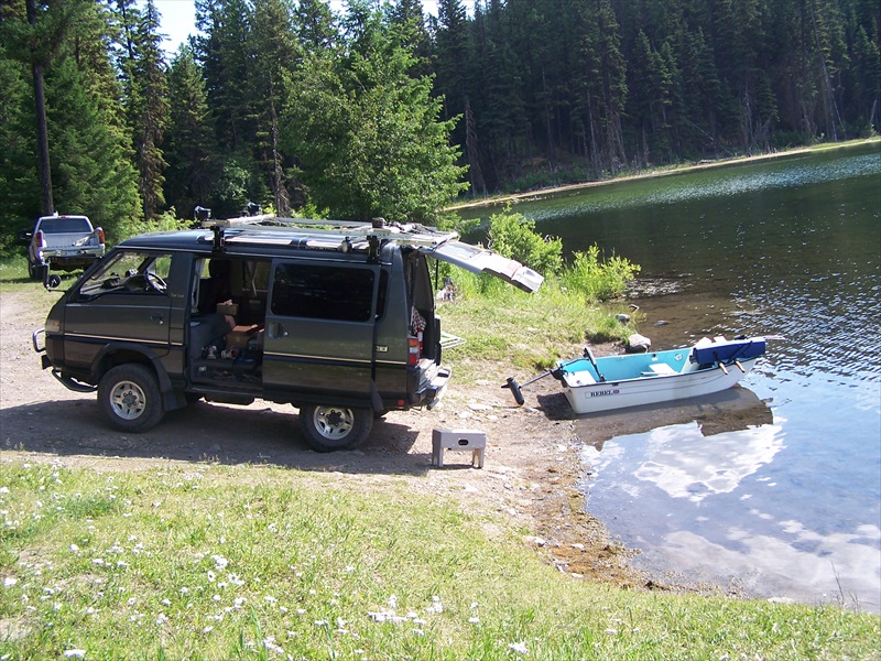 Boat launch @ SE end