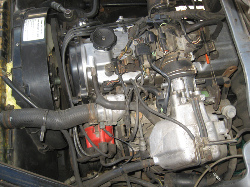 Mitsubishi Van Wagon 1989 engine 4G64
