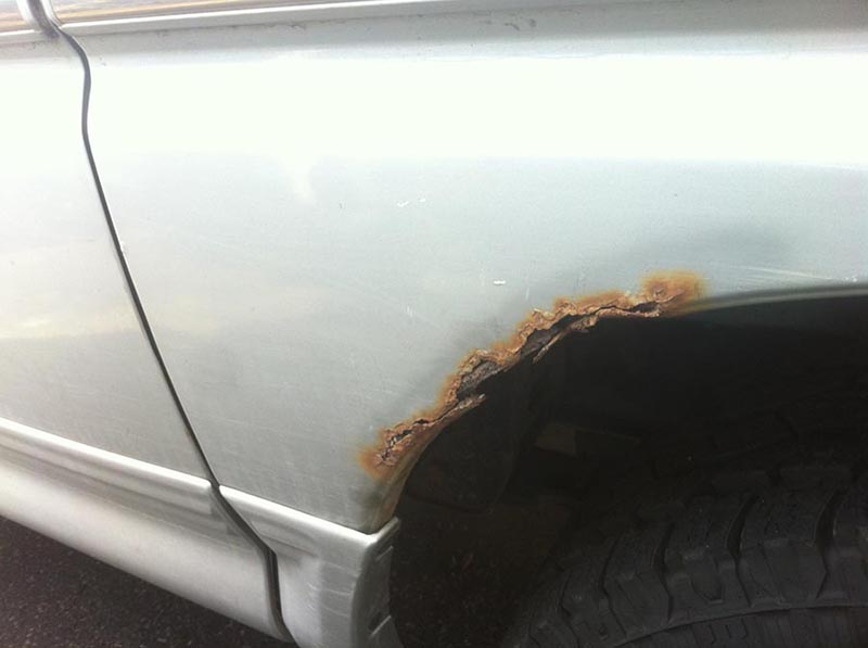rear passenger side