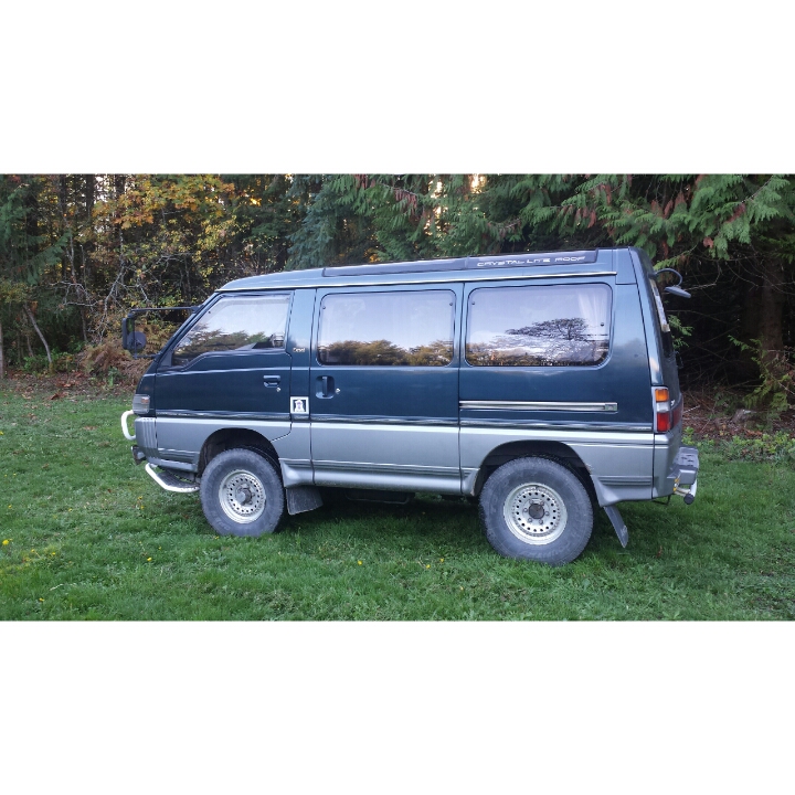 Just after we bought her. She's a 91 Crystallite with 240k and only one small spot of rust on one rear fender
