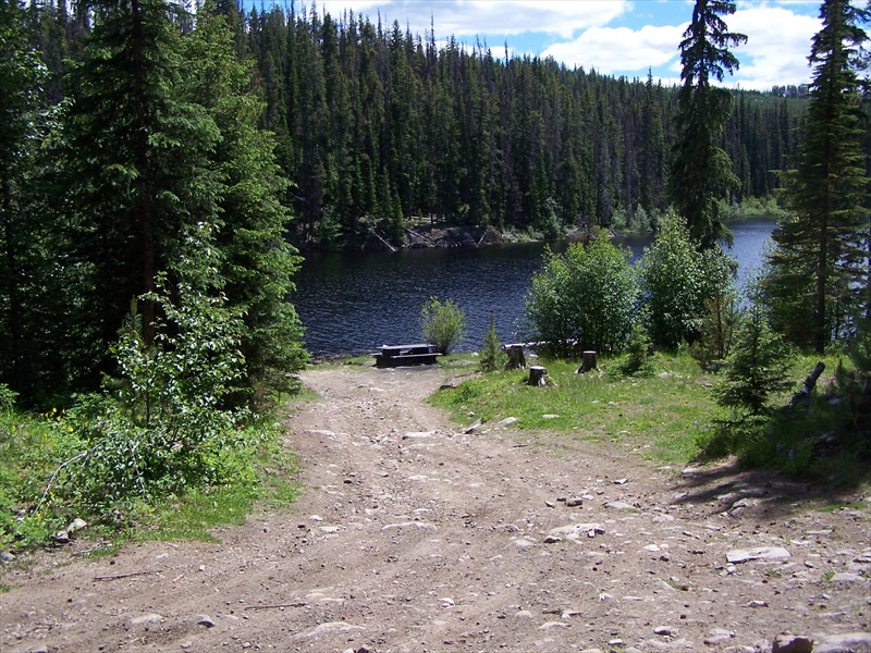 Site @ lake and boat launch