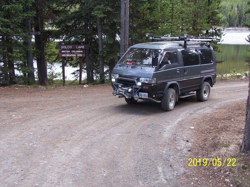 Sloco Lake Entrance Sign