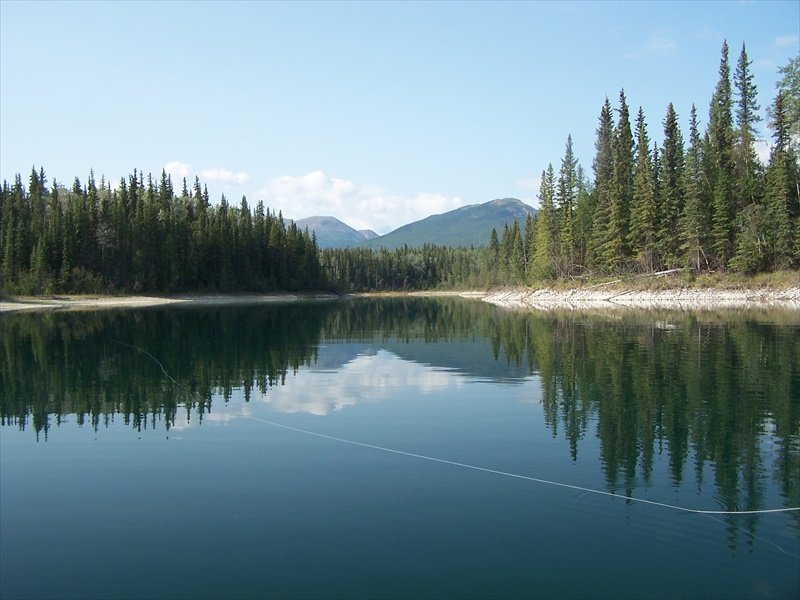 Nice bay for fishing or ----