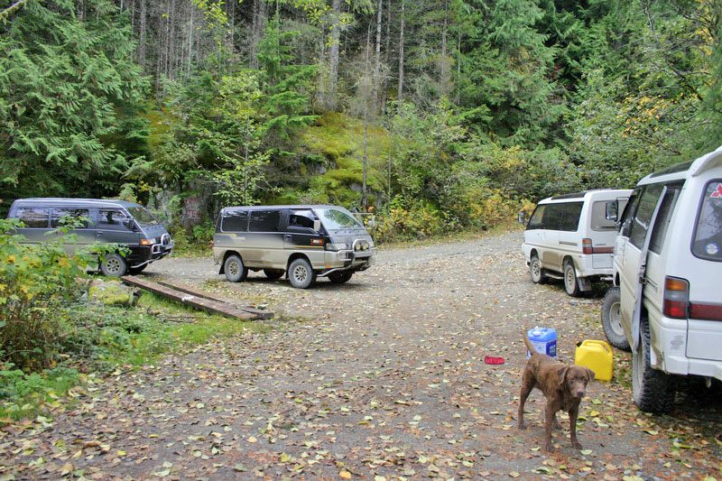 A pit stop.