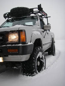 Up in the snow on Cypress!